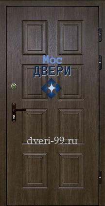 Входная дверь №33 МДФ шпон 16мм + МДФ шпон 16мм